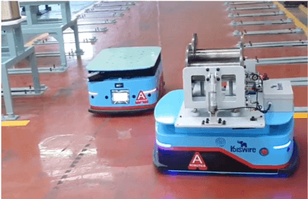 소선 이송용 로봇+ 공보빈 이송용 로봇