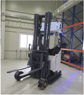 자율주행 이송로봇(AMR) 후면